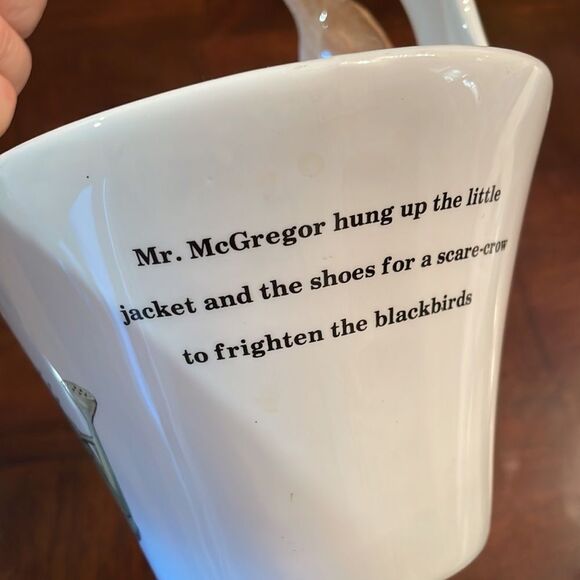 Peter Rabbit Beatrix Potter Planter Basket Teleflora 1998 Ceramic Flower… - Picture 8 of 11